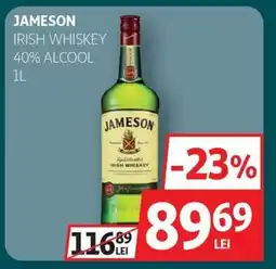 Auchan Jameson Irish whiskey 40% alcool Ofertă