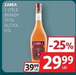 Auchan Zarea 5 Stele brandy 37.5% alcool Ofertă
