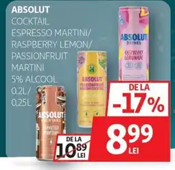 Auchan Absolut Cocktail Ofertă