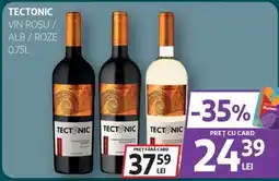Auchan TECTONIC Vin roșu / alb / roze Ofertă