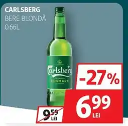 Auchan Carlsberg Bere blondă Ofertă