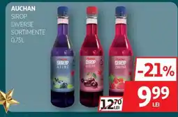 Auchan Auchan sirop Ofertă