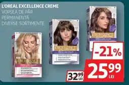 Auchan L'OREAL Excellence Creme Vopsea de păr permanentă Ofertă