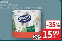 Auchan Regina Nicky christmas prosop de bucătărie Ofertă