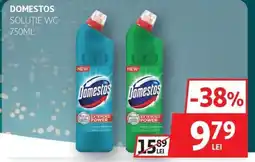 Auchan Domestos soluţie WC Ofertă