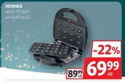 Auchan HEINNER HNM-750BKS Aparat nuci Ofertă