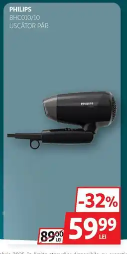 Auchan PHILIPS BHCO10/10 Uscător pår Ofertă