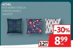 Auchan Actuel faţă pernă crăciun Ofertă