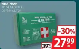 Auchan Kraftmann Trusă medicală de prim ajutor Ofertă