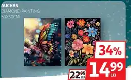 Auchan Auchan diamond painting Ofertă