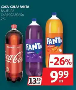 Auchan COCA-COLA/FANTA Băutură carbogazoasă Ofertă