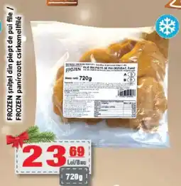 CBA FROZEN şniţel din piept de pui file Ofertă