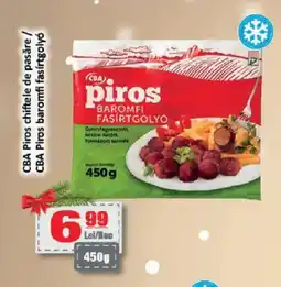 CBA CBA Piros chiftele de pasăre Ofertă