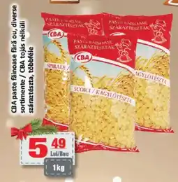 CBA CBA paste făinoase fără ou Ofertă