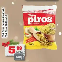 CBA CBA Piros bază mâncăruri Ofertă