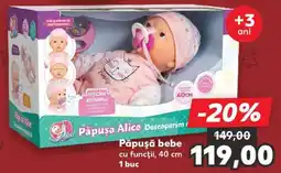 Kaufland Păpușă bebe Ofertă