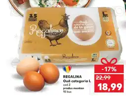 Kaufland REGALINA Ouă categoria L Ofertă