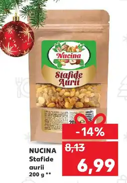 Kaufland NUCINA Stafide aurii Ofertă