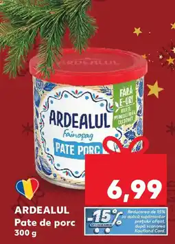 Kaufland ARDEALUL Pate de porc Ofertă