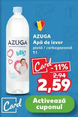 Kaufland AZUGA Apă de izvor Ofertă