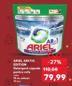 Kaufland ARIEL Arctic Edition Detergent capsule pentru rufe Ofertă