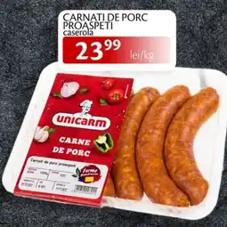 Unicarm Carnati de porc proaspeti caserola Ofertă