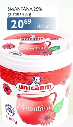 Unicarm Unicarm Smantana 25% galetusa Ofertă