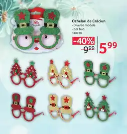 Selgros Ochelari de Crăciun Ofertă