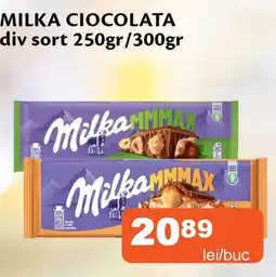 Unicarm Milka ciocolata Ofertă