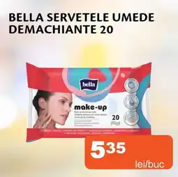 Unicarm Bella servetele umede demachiante 20 Ofertă