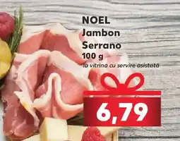 Kaufland NOEL Jambon Serrano Ofertă