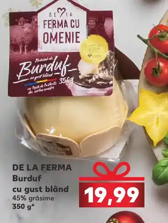 DE LA FERMA Burduf cu gust blând