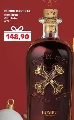 Kaufland BUMBU ORIGINAL Rom brun Gift Tube Ofertă