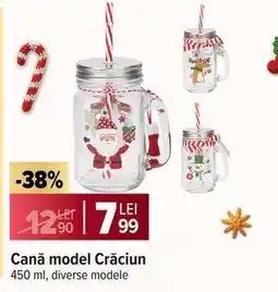 Carrefour Cană Model Crăciun Ofertă