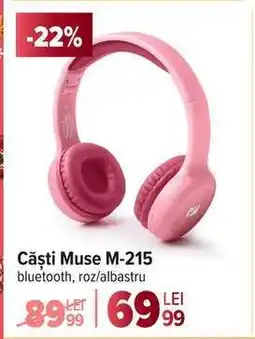 Carrefour Căști Muse M-215 Ofertă