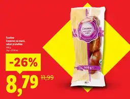 Lidl Tastino Cozonac cu nucă, rahat şi stafide Ofertă