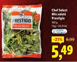 Lidl Chef Select Mix salată Prestigio Ofertă