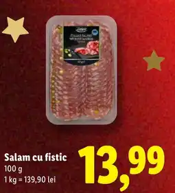 Lidl Salam cu fistic Ofertă