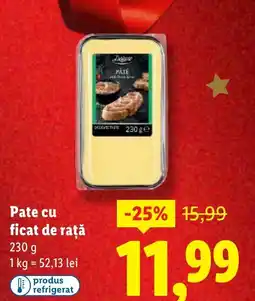 Lidl Pate cu ficat de rață Ofertă