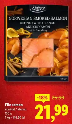 Lidl Deluxe File somon Ofertă