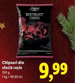 Lidl Deluxe Chipsuri din sfeclă roşie Ofertă