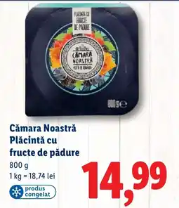 Lidl Cămara Noastră Plăcintă cu fructe de pădure Ofertă