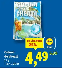 Lidl Cuburi de gheaţă Ofertă