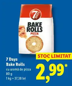 Lidl 7 Days Bake Rolls Ofertă