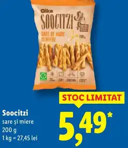 Lidl Soocitzi sare şi miere Ofertă