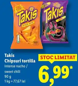 Lidl Takis Chipsuri tortilla Ofertă