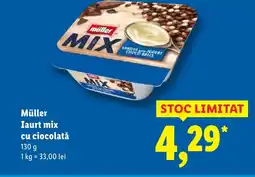 Lidl Müller Iaurt mix cu ciocolată Ofertă