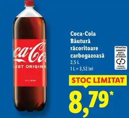Lidl Coca-Cola Băutură răcoritoare carbogazoasă Ofertă