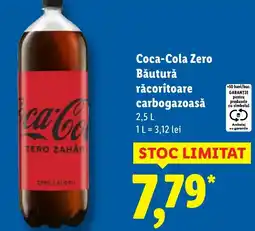 Lidl Coca-Cola Zero Băutură răcoritoare carbogazoasă Ofertă
