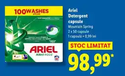 Lidl Ariel Detergent capsule Ofertă